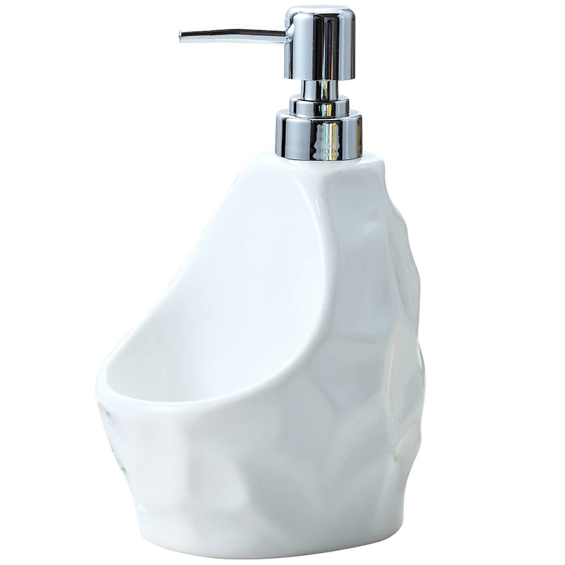 

650ml Soap Dispenser Large Capacity Bathroom Ware Ceramic Lotion Bottle Shower Gel Bottle Hand Sanitizer Bottle Detergent Bottle