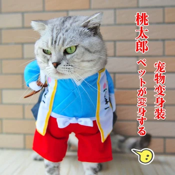 

[MPK Store] Japanese Samurai Cat Costume, Cat Attire, Cat Clothes, Latest Design from MPK