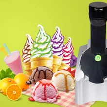 Горячая фруктовая машина для мороженого бытовая машина для мороженого Автоматическая фруктовая, EU/US штекер