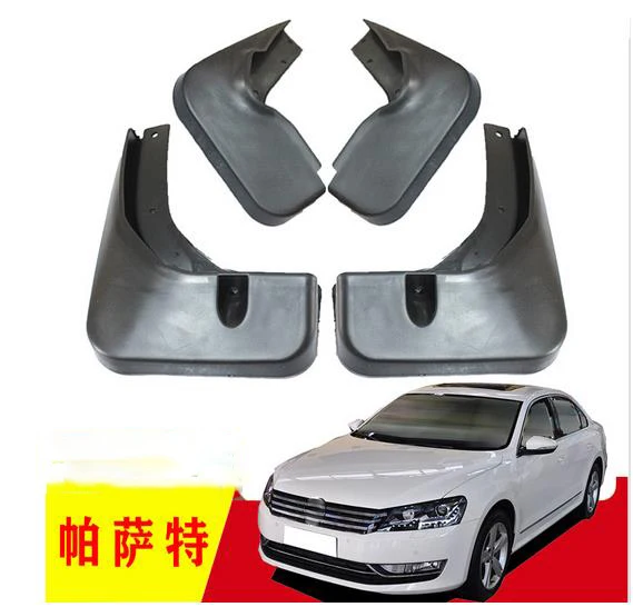 4PCS special for VOLKSWAGEN PASSAT 2011 2012 2013 2014 2015 2016 2017 2018 2019 AUTO Mudguards car fender Mud Flaps Mudflaps | Автомобили