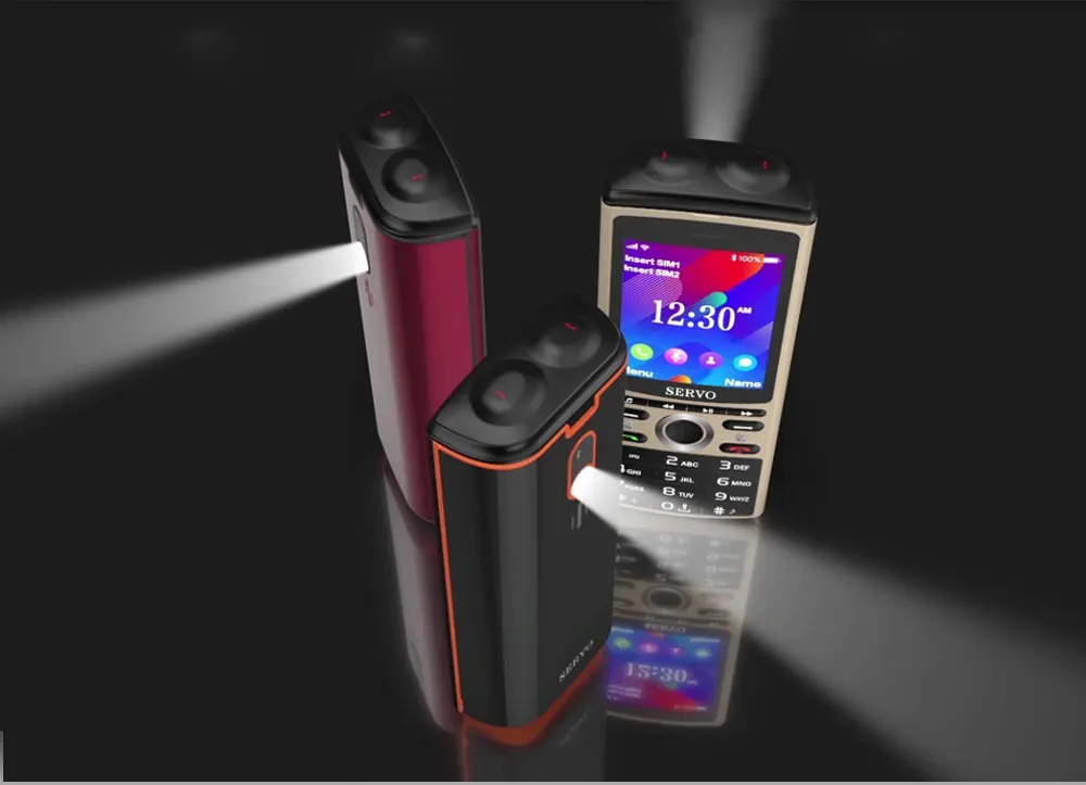 SERVO R25 2," мобильный телефон две sim-карты с Bluetooth 5,0 TWS беспроводные наушники 6000 мАч power Bank GSM WCDMA GPRS мобильный телефон