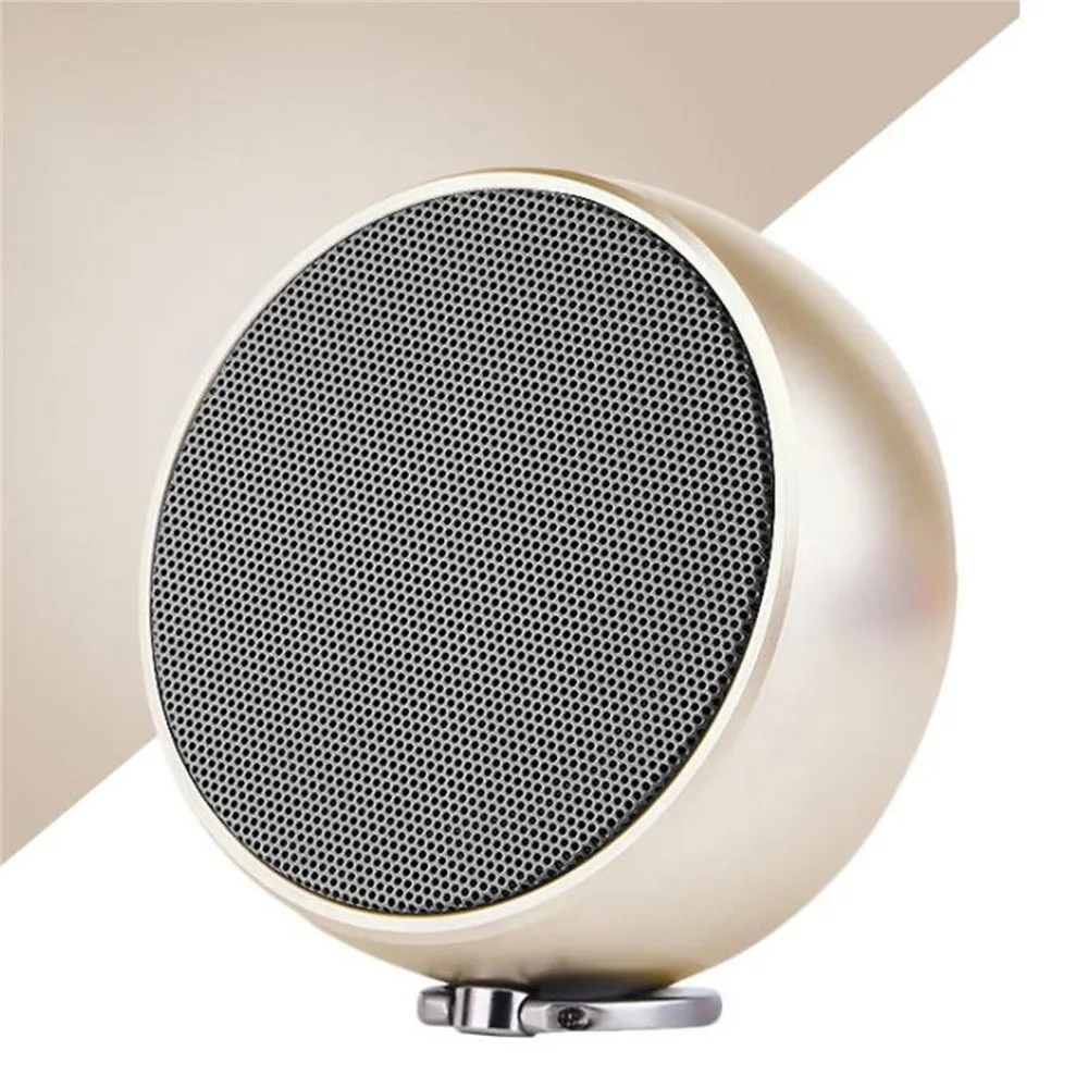 

BS02 Cylinder Shape Metal Colorful Mini Portable Bluetooth Speaker With Ring Holder Design Outdoor Cannon Wireless Subwoofer