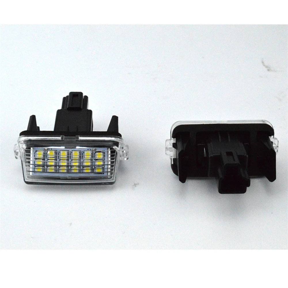 2 шт. Canbus Белый для Toyota Yaris/Vitz Camry Corolla Prius C Ractis Verso S светодиодный номерной знак