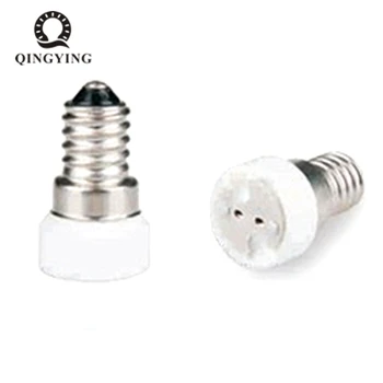 激安 2 ピース E14 に MR16 G4 GU5.3 延長ランプベース最速 E14-MR16 ホルダーソケット耐火材料 Led 電球アダプタ変換