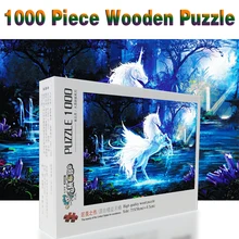 520/1000/1500 шт головоломки деревянные игрушки для дети мультфильм Животные головоломки интеллект Дети Развивающие игрушки