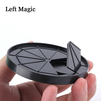 

Coin Coaster Magic Tricks Coin Into Cup Money Magic Props Close Up Magic Accessories Stage Fun Illusions