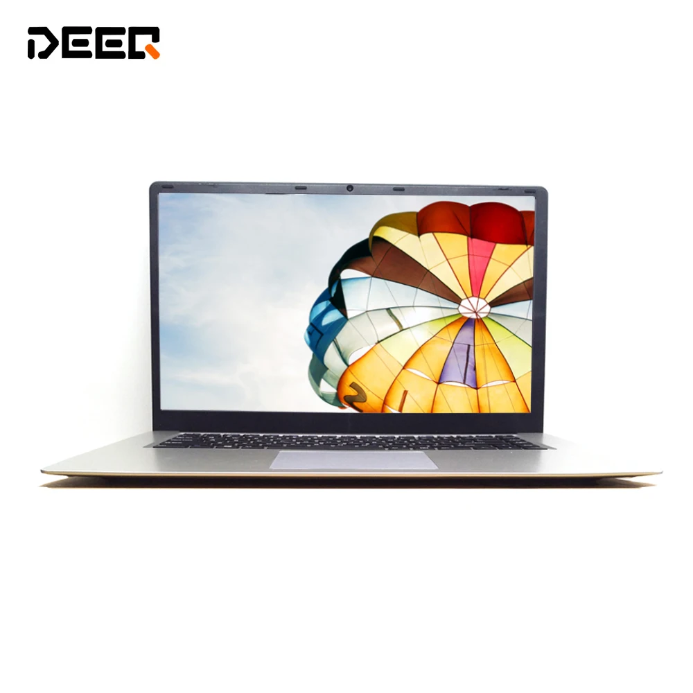 

DEEQ 15.6 inch ultraslim laptop 2GB 32GB EMMC large battery HD Windows 10 Camera WIFI bluetooth notebook computer netbook