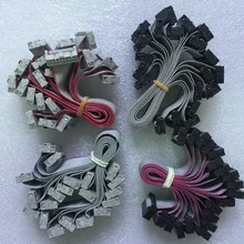 Один лот 10 шт. светодиодный дисплей кабель для передачи данных 16p короткий кабель для светодиодных модулей Крытый Открытый 18 см плоский кабель для светодиодных панелей 16P кабель