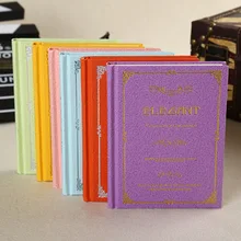 Канцелярия блокнот ежедневник Ретро высококачественные бумаги пользовательские беспроводной привязки подарок канцелярские ноутбук твердый переплет дневник