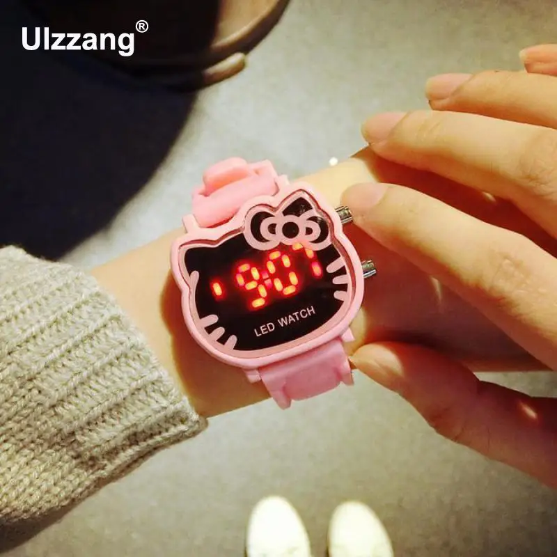 Fashion Digital font b Womens b font Bracelet LED font b Watches b font Sport font