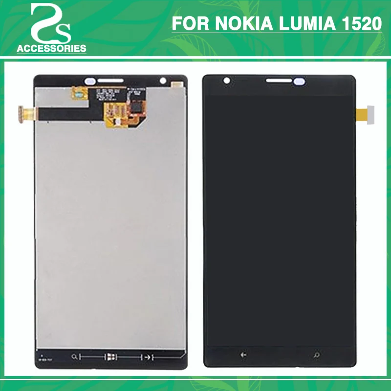 

For Lumia 1520 LCD Touch Screen For NOKIA Lumia 1520 LCD Display With Touch Panel Sensor Glass Digitizer Assembly