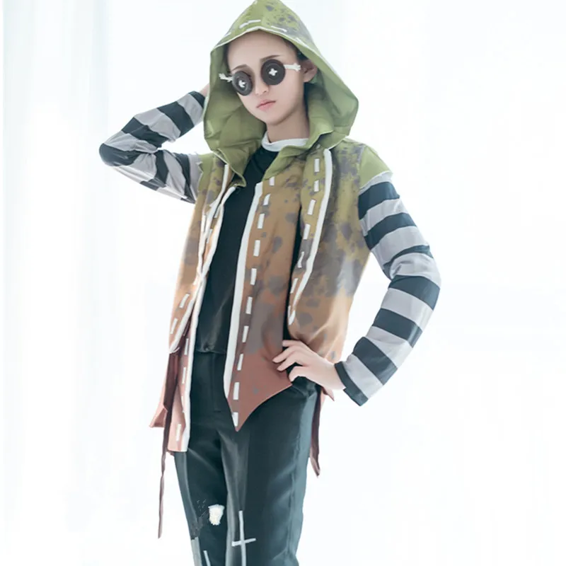 

Cosplay Costume Game Identity V Cos Unisex Mercenary Naib Subedar Cosplay Costume For Man Female 4in1 SeCoat+Shirt+Pants+Glasses