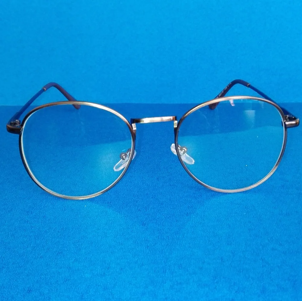 Ширина-136 металлические тонкие оправы для очков 9254 круглые очки для чтения мужские и женские ретро очки для близорукости оптические оправы для очков