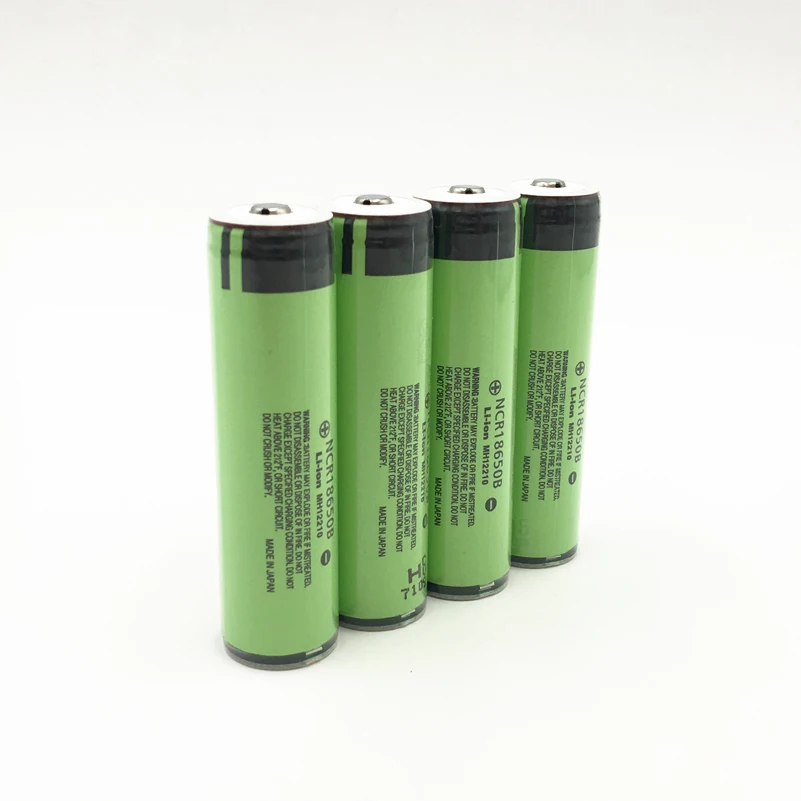 4PCS-NCR18650B+PCB-2