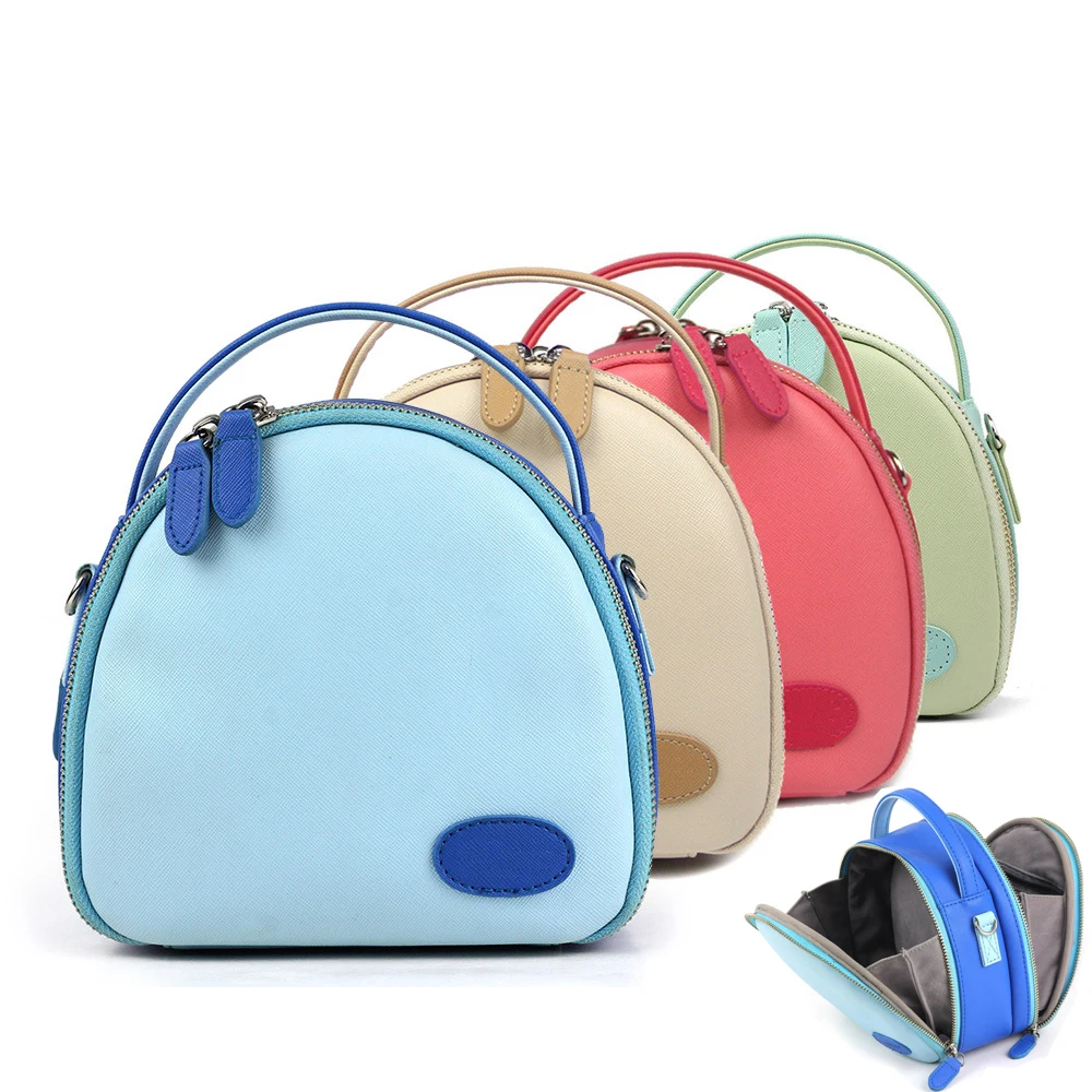 Fujifilm Instax Mini Camera Bag, Universal Camera Case for Mini 9 8 70 7s 25 50s 90 Camera /w Zipper, Shoulder Strap PU Pouch