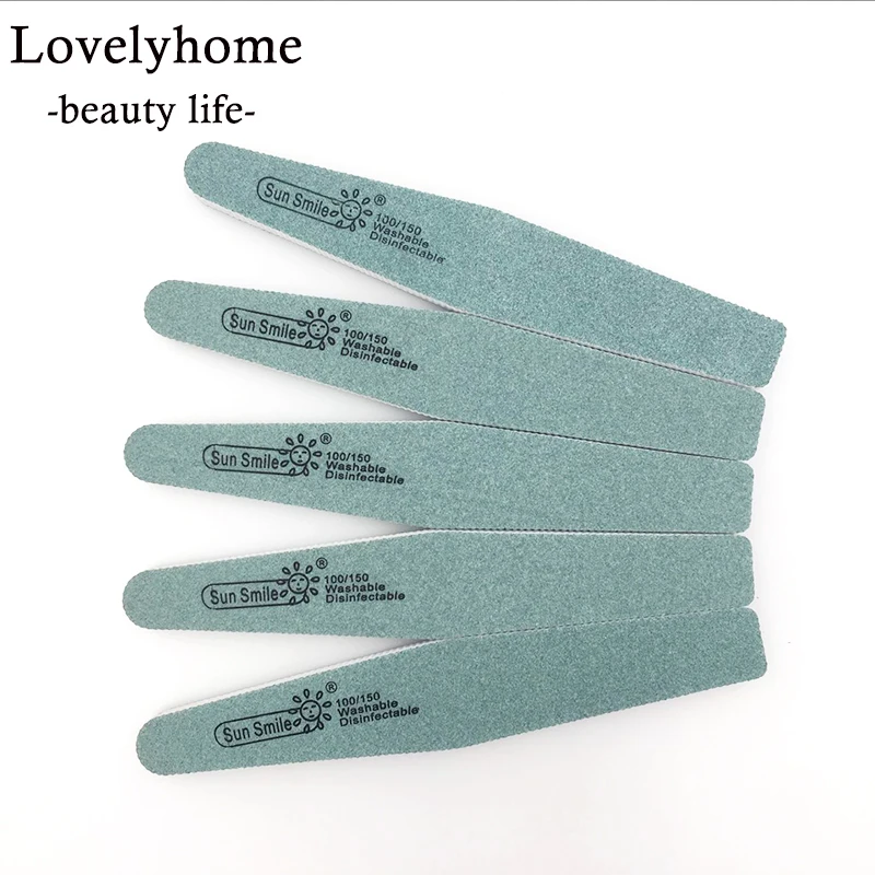 

5Pcs/Lot Professional Art Nail File Buffers 100/150 Durable Rhombus Irregular Shape Sand Buffing Block For Manicure