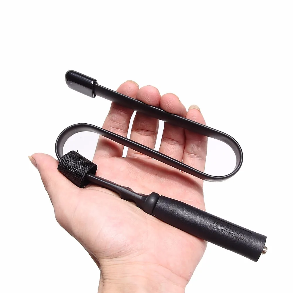 ABBREE AR 152A SMA Female VHF UHF Двухдиапазонная Складная тактическая антенна для цифровой
