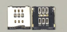 

50pcs/lot new sim card reader connector holder for iphone 6 4.7' / for iphone 6 plus 5.5', free shipping