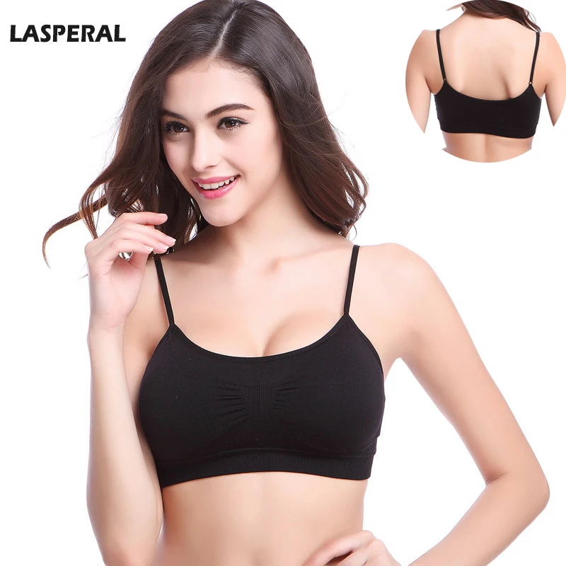 LASPERAL New Women Underwear Bra Wirefree Adjusted Straps