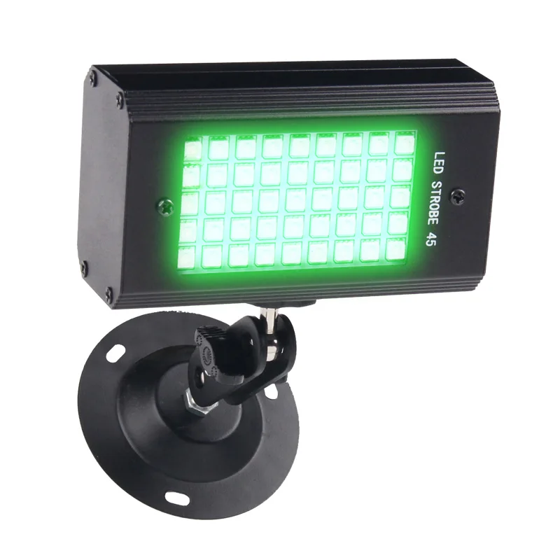 RGB LED Стробоскоп дискотека свет партии лампы для стробоскопа Звук Активированный