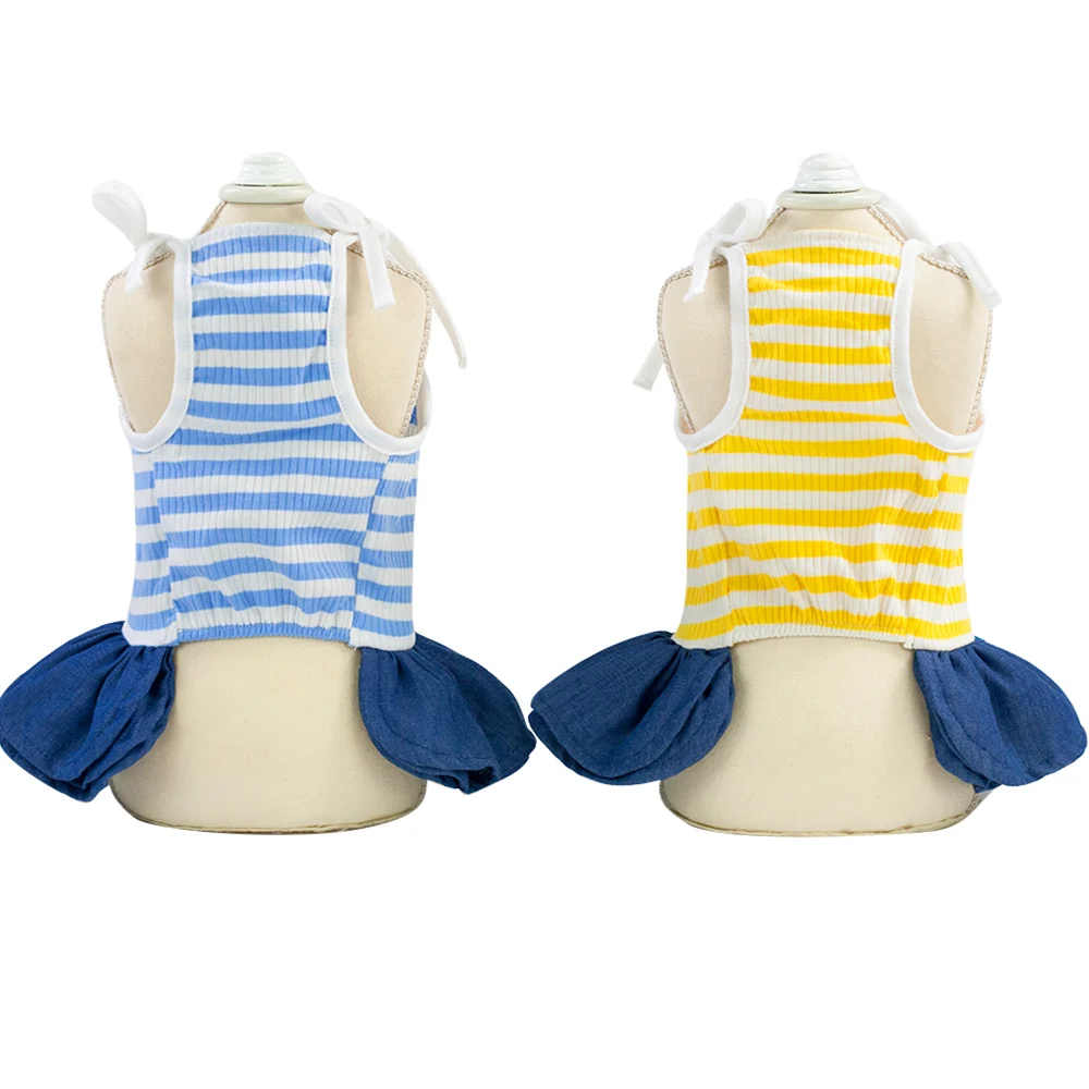 Милое летнее платье для собак Одежда для маленьких собак собачье свадебное платье юбка одежда для щенков Весенняя домашняя одежда для животных для кошек 25