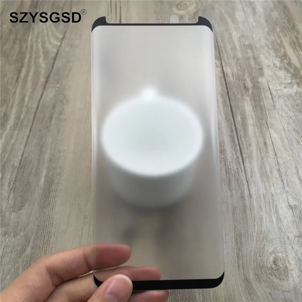 

SZYSGSD Matte 3D Tempered Glass For Samsung Galaxy S8 S8 Plus Screen Protective Film For Samsung Galaxy Note 8 S9 Plus 3D Glass