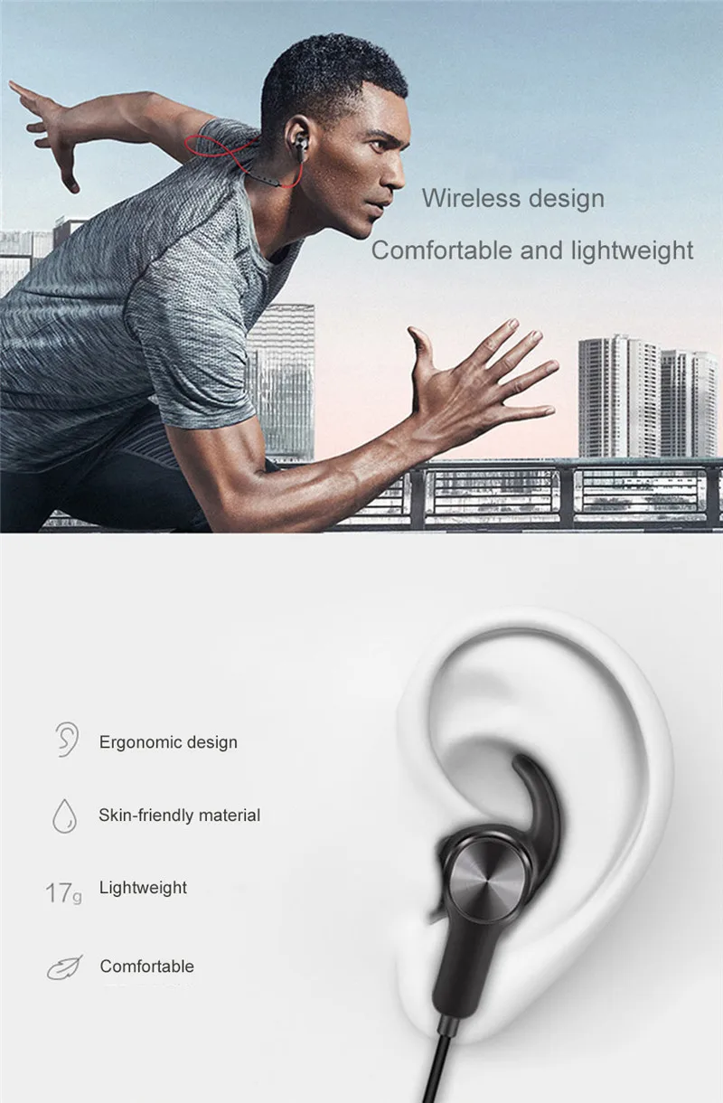 Оригинальная Спортивная bluetooth-гарнитура huawei AM60 CSR Apt-X Music Life водонепроницаемый микрофон управление беспроводные наушники для Android IOS