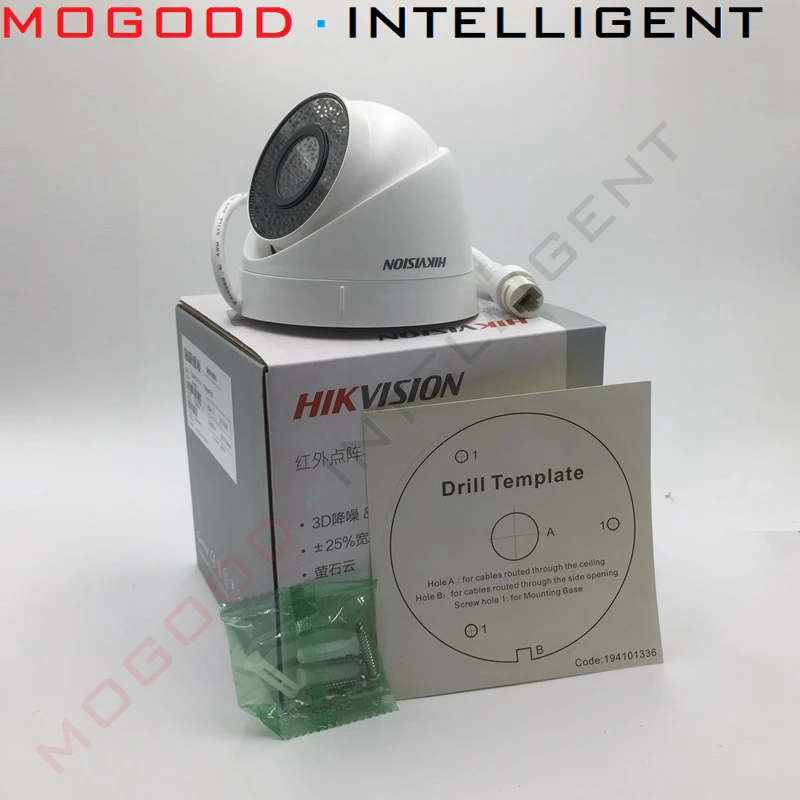 

HIKVISION 1080P 2MP DS-IPC-T12-I(/PoE) High-Quality CCTV IP Dome Camera Support ONVIF IR 50M POE Indoor