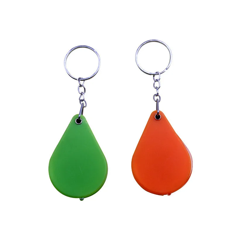 

10x Mini Foldable Jewelry Magnifier Pocket Handhold Tools Portable Magnifying Glass Portable Jeweler Loupes Keychain