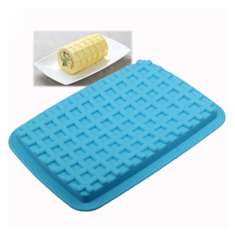 

DINIWELL 3D Silicone Cake Mold Waffle Mould Maker Waffles Machine Creative Muffin Baking Pastry Tools Dessert Decorating Tools