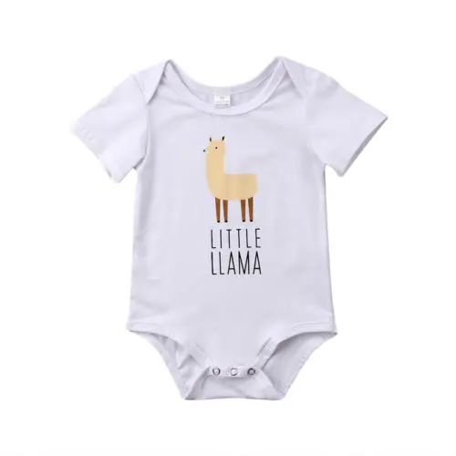 Newborn Baby Girl Boy Camel Print Romper Jumpsuit Outfits Sunsuit Clothes | Детская одежда и обувь