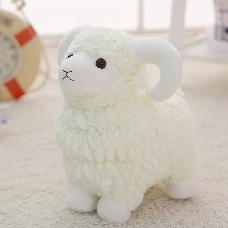 1pcs Plush Toys Simulation sheep Stuffed Sheep Animal Sheep Plush Dolls Toys for Children Gifts