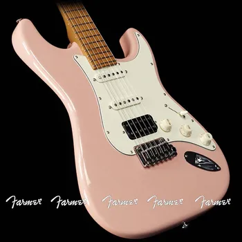 

custom shop/su-hr CLASSIC electric guitar/ANTIQUE ROASTED RECOVERED SINKER MAPLE/SHELL PINK/free shipping