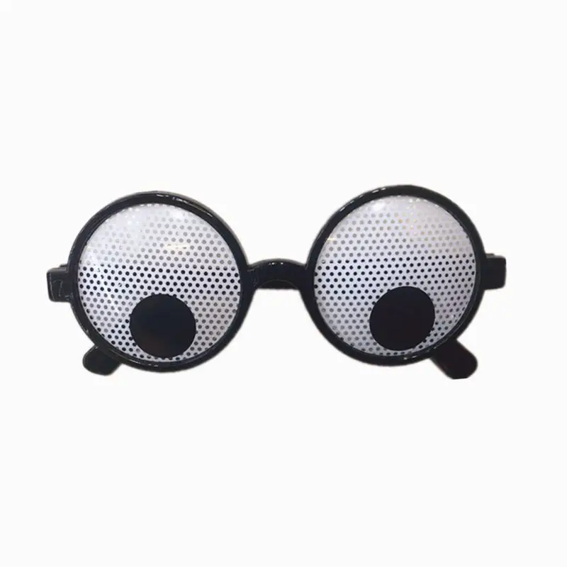 Очки Googly Eyes-пластиковые круглые вечерние очки новые оттенки игрушки Забавный