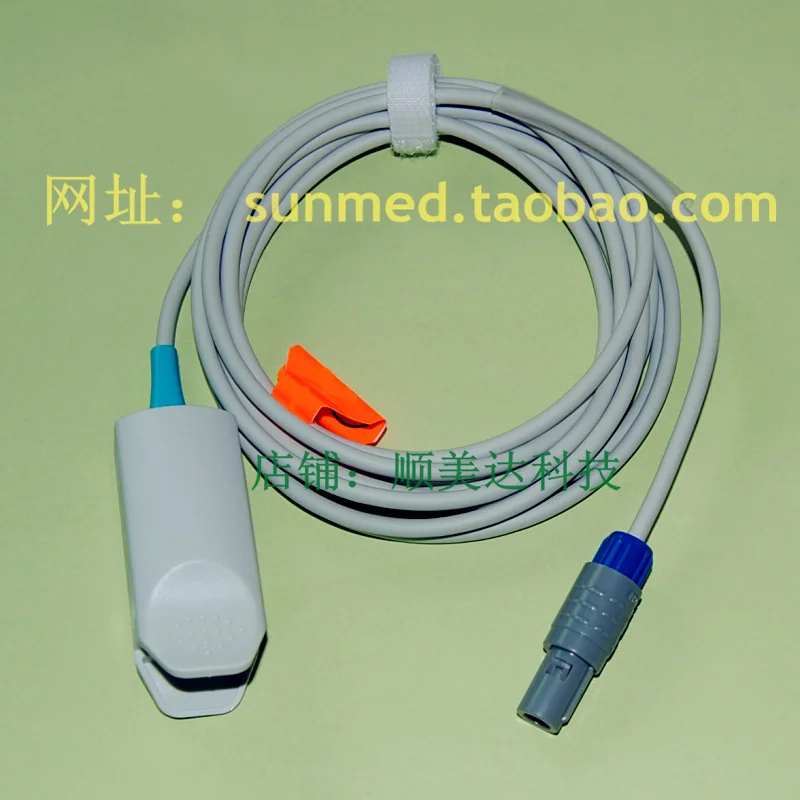 

Biolight BLT Spo2 sensor ,Adult finger, 5 pins , (U410-47)