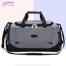Men’s Sports Bag Gym Bags Fitness Large Capacity Travel Backpack Duffle Hand Luggage Bag Waterproof Multifunctional Weekend Bag