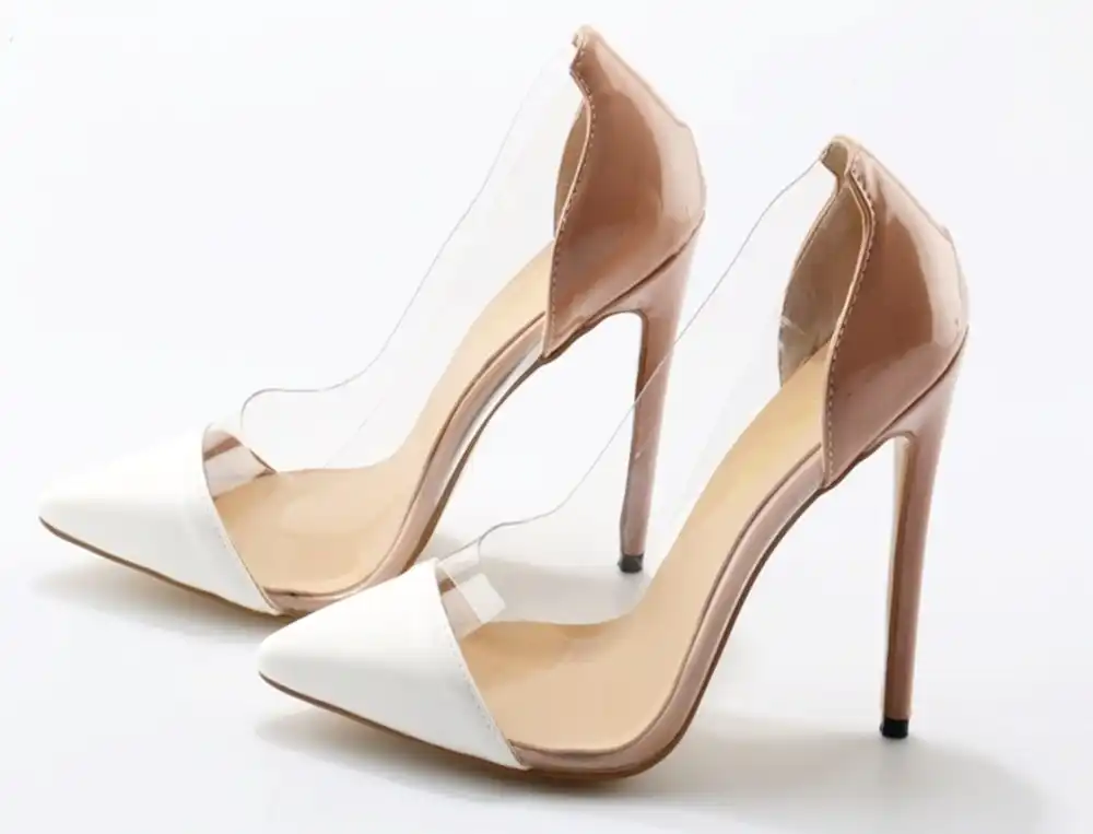 white color heels