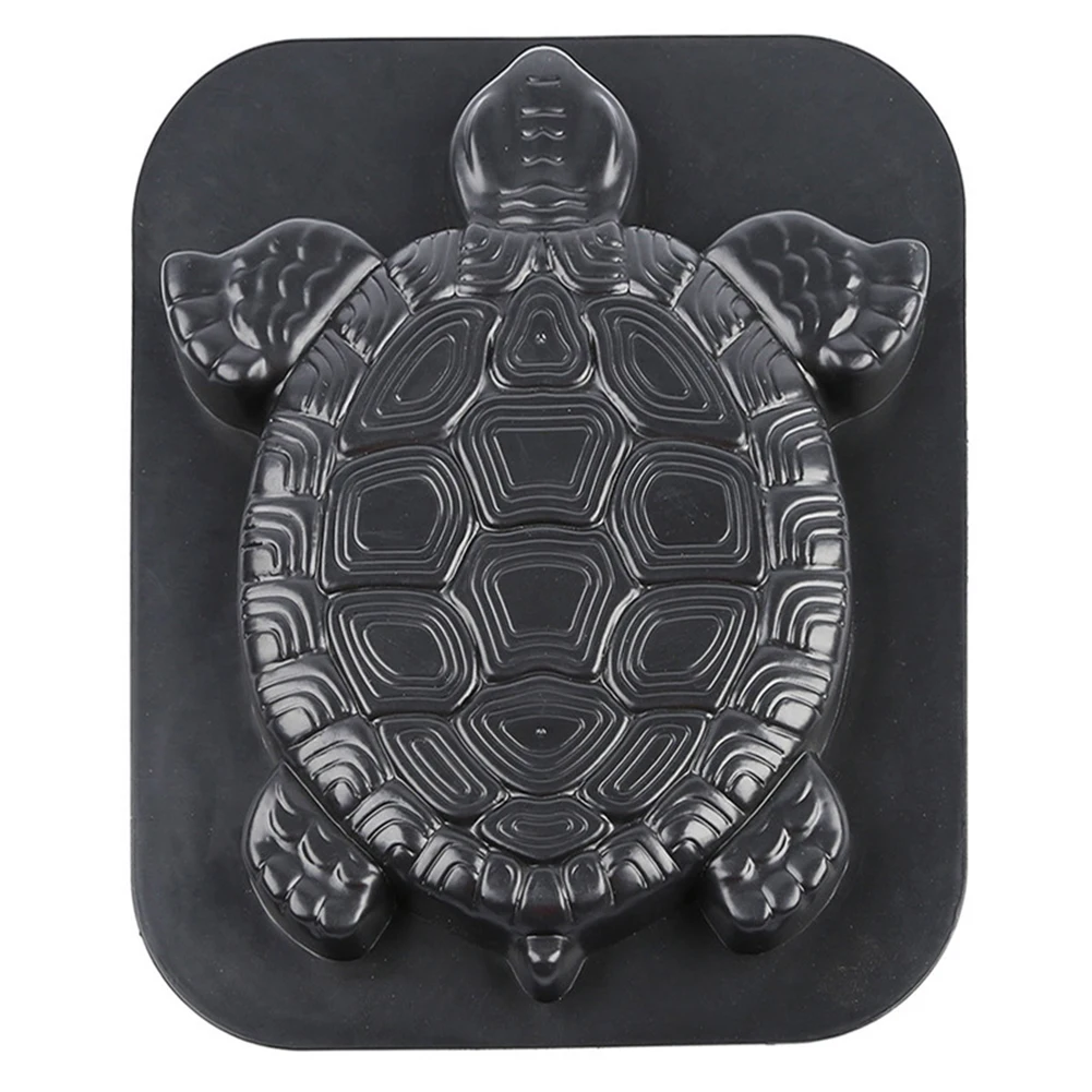 Turtle Stepping Mold Concrete Cement Mould Tool for Road Pavement Turtle Design Garden Walk Pavement Mold Supplies