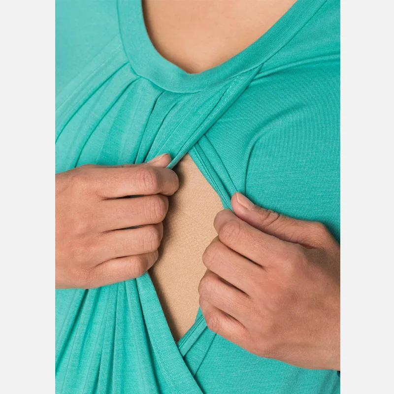 Breastfeeding Maternity Nursing Tops T-shirts For Pregnant Women Lactation Clothes Feeding Vest Pregnancy Tees Gravidas Top