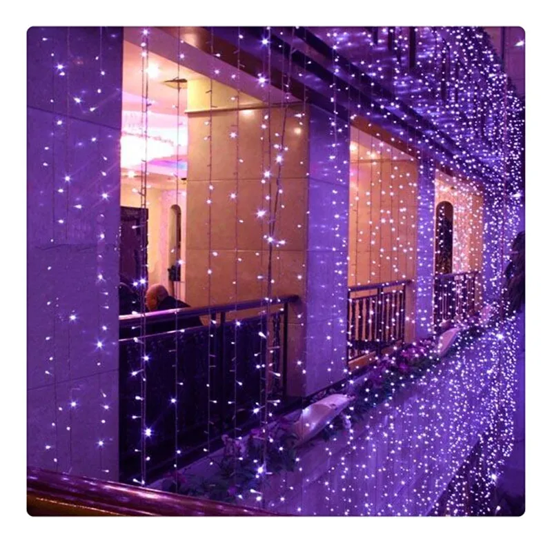 

3 x 6m Wedding Backdrop LED Light Drape Curtain Light for Party Decoration / led decoration