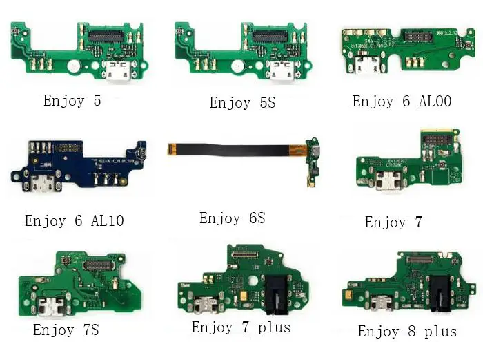 Оригинальный USB Flex кабель для Huawei Honor Enjoy 5 5S 6 6S 7 7Plus 8A 8E 8S 8 плюс 9S 9 10 док-станция