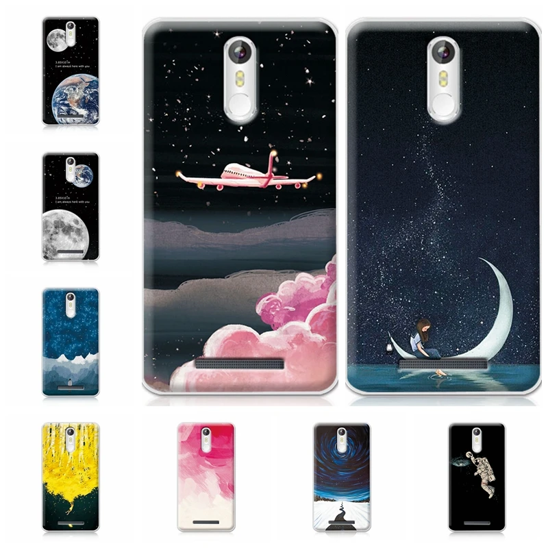 

Couple Sky Moon Earth Case For Leagoo M8 Soft TPU Silicone Phone Capa Back Cover For Leagoo M8 M 8 Case Fundas Fashion 5.7" Inch