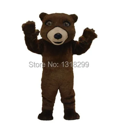 

mascot Grizzly bear mascot costume fancy dress custom fancy costume cosplay theme mascotte carnival costume kits