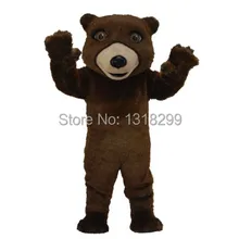Талисман гризли медведь маскарадный костюм для карнавала наборы костюмов