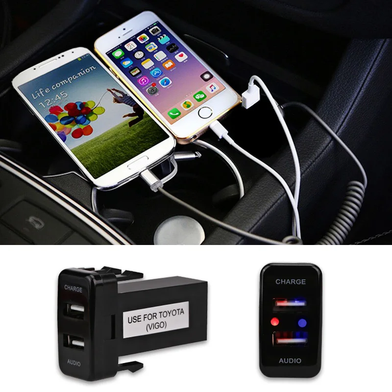 Автомобильное зарядное устройство с USB интерфейсом 5 В 2 1 А|car usb interface|usb interface
