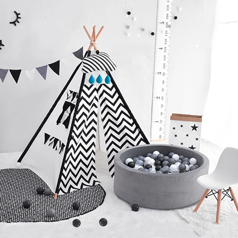 Baby Dry Ball Pool Ocean Ball Playpen Toys For Children Baby Playgournd Ball Pit For Kids Without Ball Birthday Christmas Gift