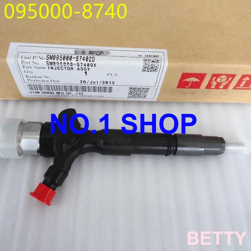 100% Original and new common rail injector 095000-8740 23670-0l070 095000-776 | Автомобили и мотоциклы