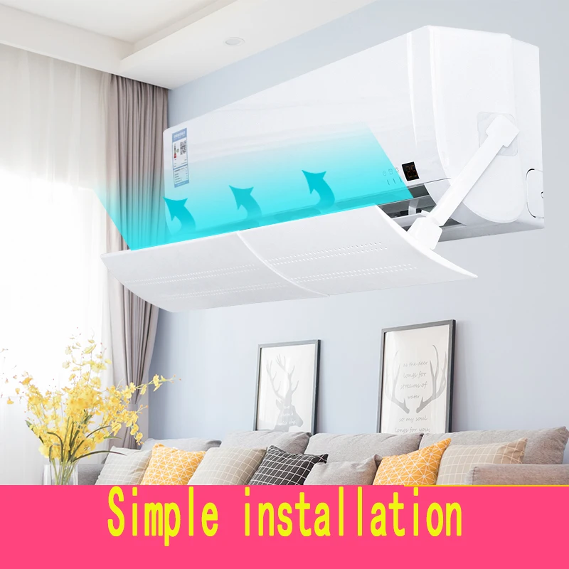 

Air-conditioning Windshield Household Air-conditioning Guide Board Bedroom Windshield Is Retractable Air Conditioner