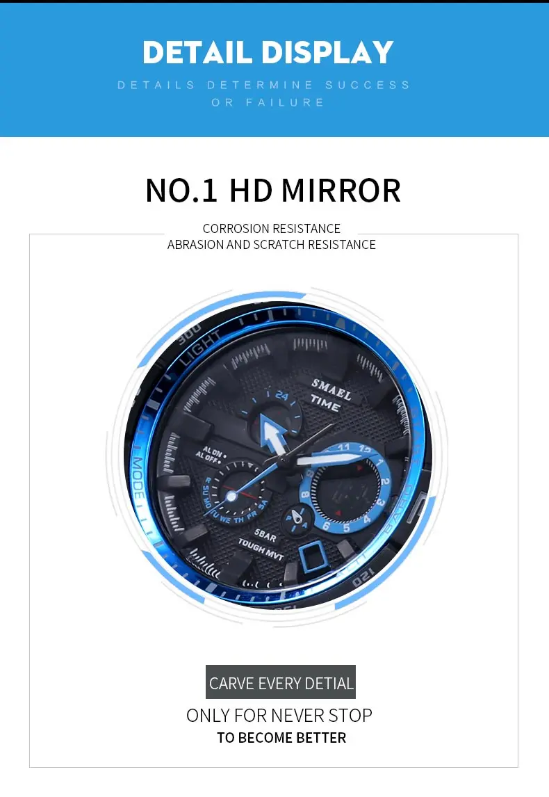 8.led watch digital
