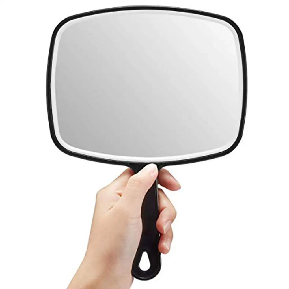 

Professional Hand Makeup Mirror Beauty Hairdressing Tool with Anti Slid Handle